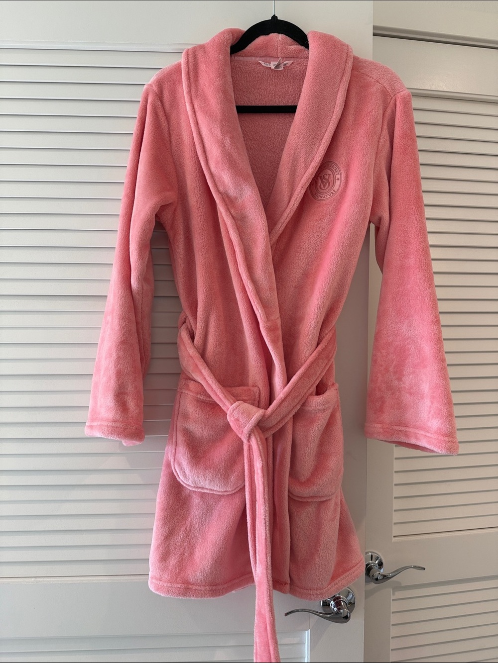 Plush Pink Bathrobe NWOT